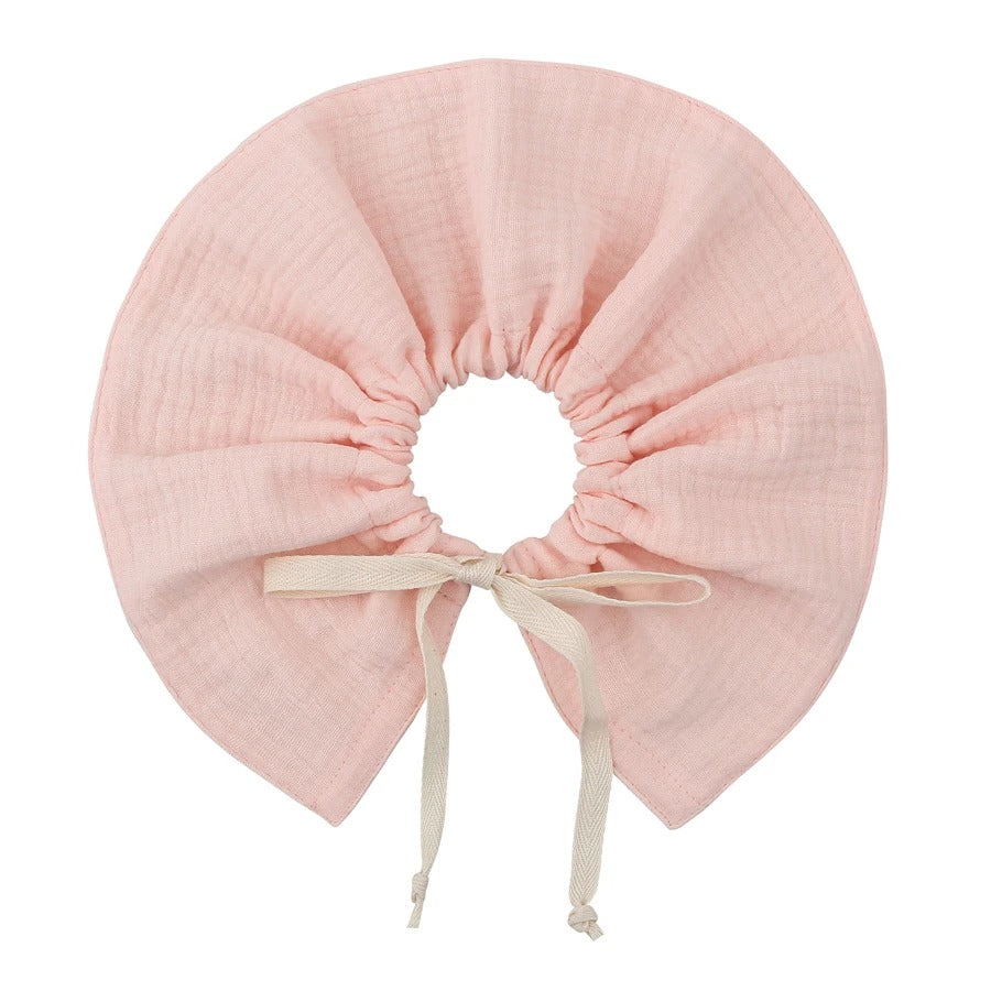 New Design Baby Bibs Cotton Accessories Fashionable Feeding Solid Color Burp Cloth Newborn Drool Bibs Apron Cotton Bandana Bibs