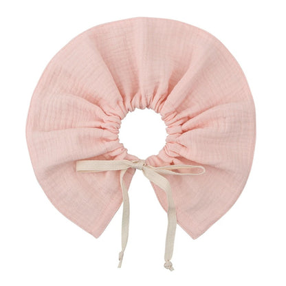 New Design Baby Bibs Cotton Accessories Fashionable Feeding Solid Color Burp Cloth Newborn Drool Bibs Apron Cotton Bandana Bibs