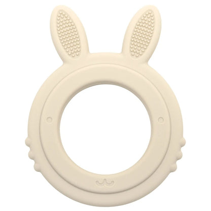 Baby Teether Silicone Toy BPA Free Cartoon Rabbit Nursing Teething Gifts Baby Health Molar Chewing Newborn Accessories Toy