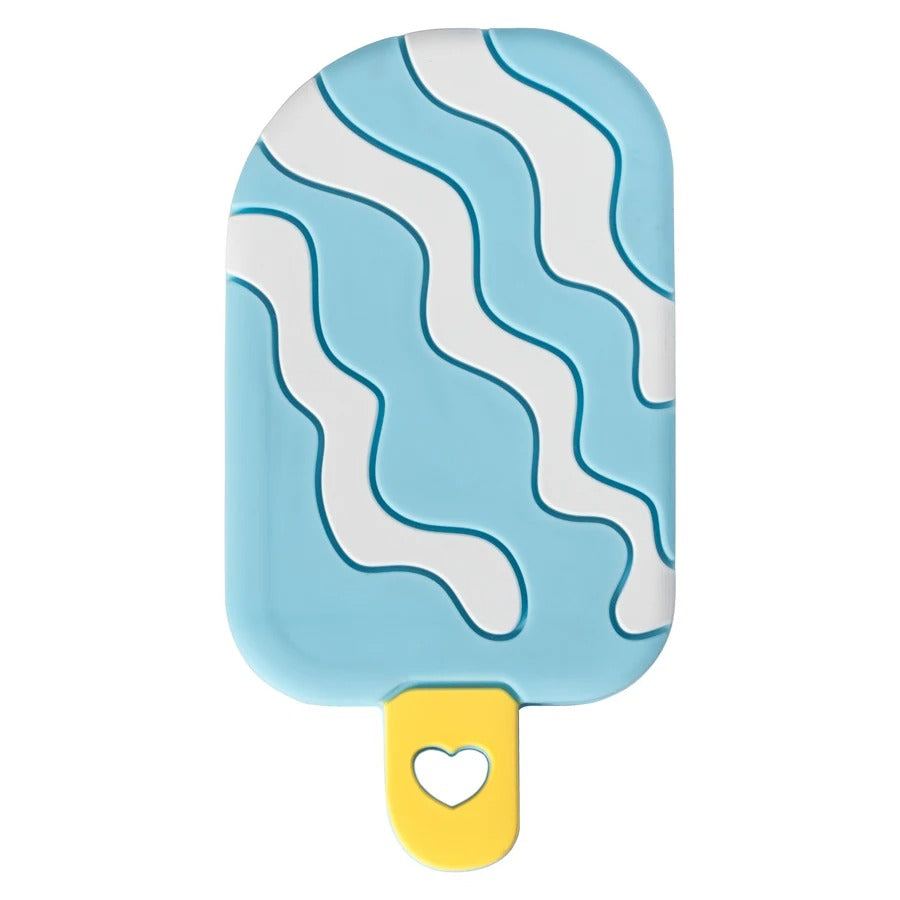 New BPA Free Cartoon Ice Cream Shape Baby Teether Tos Food Grade Anti-eating Hand Molar Stick Baby Healthy Chewing Accessories