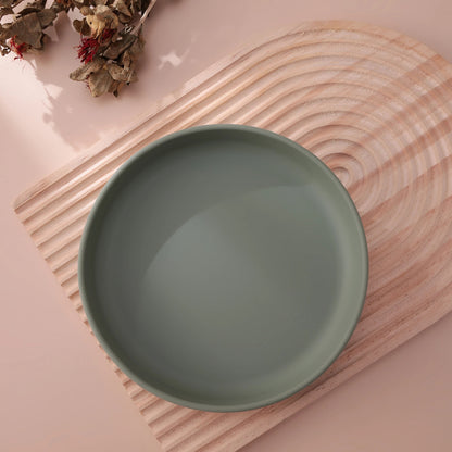 1PCS Food Grade Silicone Infant Plate Suction Feeding Bowl Baby Dishes Waterproof Newborns Essentials BPA Free Accessories