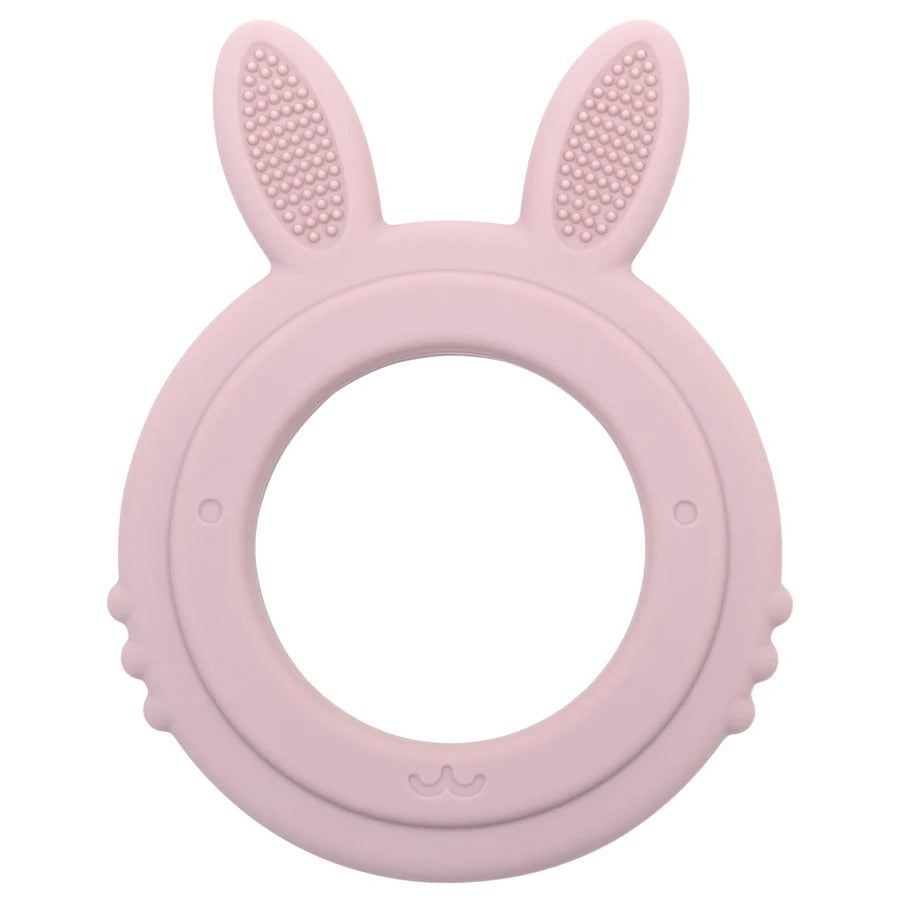 Baby Teether Silicone Toy BPA Free Cartoon Rabbit Nursing Teething Gifts Baby Health Molar Chewing Newborn Accessories Toy