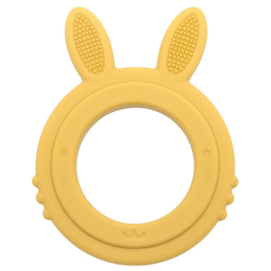 Baby Teether Silicone Toy BPA Free Cartoon Rabbit Nursing Teething Gifts Baby Health Molar Chewing Newborn Accessories Toy