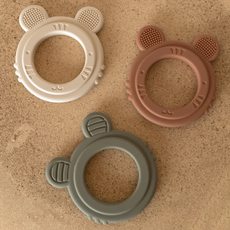 Baby Teether Silicone Toy BPA Free Cartoon Rabbit Nursing Teething Gifts Baby Health Molar Chewing Newborn Accessories Toy