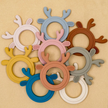New Soft Silicone Kids Baby Teether Toys Products Creative Cartoon Animal Teething Infant Chewing Toy Accessories Nursing Gift