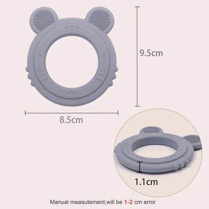 Baby Teether Silicone Toy BPA Free Cartoon Rabbit Nursing Teething Gifts Baby Health Molar Chewing Newborn Accessories Toy