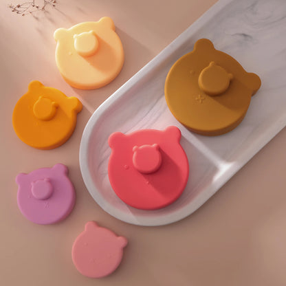 1Set Silicone Building Blocks Baby Teether Toy BPA Free Soft Stacking Montessori Puzzle 0-3Y Educational Toy Baby Stuff