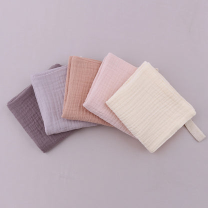 5PCS Multicolor Baby Handkerchief Soft Saliva Towel Absorbent Baby Burp Cloth Kids Wipe Cloth Newborn Feeding Face Bibs Products