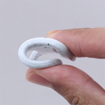 5PCS Soft Silicone Baby Dummy Pacifier Holder Clip Adapter Button Baby Mam Ring Newborn Nipple Teether Toys Baby Accessories
