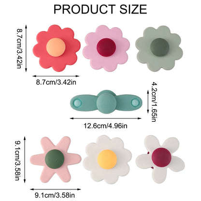 1PCS Silicone Baby Teether Sucker Chewing Toy BPA Free Infant Sensory Teething Toy 0-12 Months Gift Toddler Fidget Toys