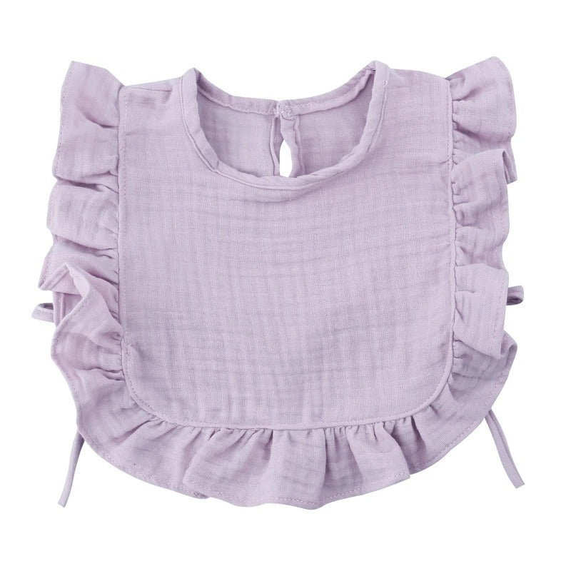 1 Pc Baby Saliva Towel Absorbent Baby Burp Cloth Fashionable Solid Color Feeding Baby Bibs Newborn Accessories