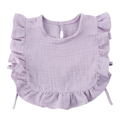 1 Pc Baby Saliva Towel Absorbent Baby Burp Cloth Fashionable Solid Color Feeding Baby Bibs Newborn Accessories