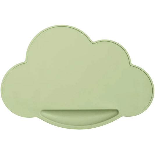 1pc Silicone Cloud Shape Baby Placemat Portable Placemat For Feeding Dishes Plate Kids Non-slip Plate Mat Children's Tableware