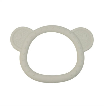 New Cartoon Animal Baby Teether Health Care Molar Toy Tactile Cognition Chewing Teething Toy Silicone Newborn Accessories