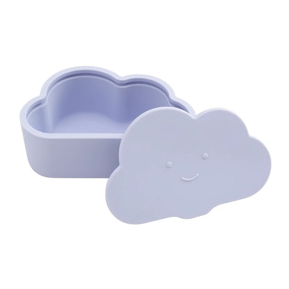 1PCS BPA Free Kids Silicone Food Storage Box Cartoon Baby Snack Box Portable Snacks Container With Lid Children's Tableware