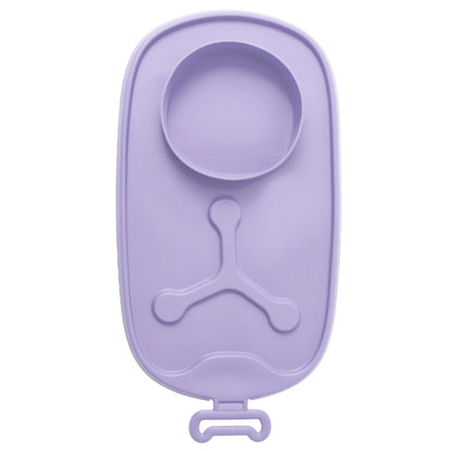 1PCS New Design Baby Silicone Bowl Anti-slip Feeding Dishes Plate Tableware For Training & Storage Portable Baby Shower Gift