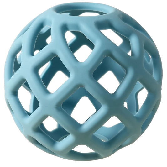 1PCS Baby Silicone Teether Toy Ball Shape Teething Toys Solid Color Oral Health Baby Stuff Baby Care Chewing Toy Baby Items
