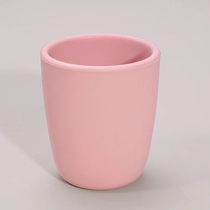 Baby Feeding Cup Water Bottle For Children Food Grade Silicone Bebe Learn To Drink Cup For Kids Baby Accessories Newborn