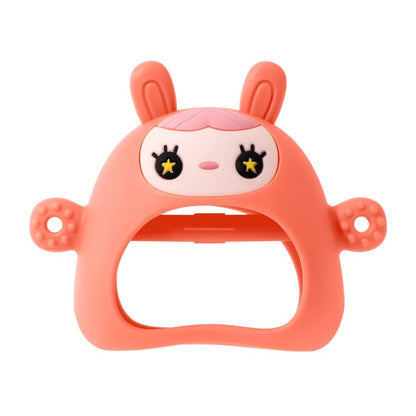 1PC Silicone Teether Toy BPA Free Baby 0-12 Toys Teething Gloves Sensory Toys For Kids Silicone Animal Soothing Molar Toys