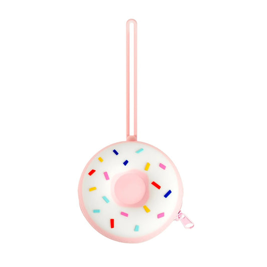 1PCS Baby Silicone Pacifier Storage Case New Donut Shape Pacifier Holder Portable Pacifier Cover Pouch Box Nipple Accessories