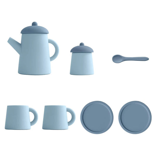 Miniature Cups Set Pretend Play Toys For Girls Boy Soft Silicone Feeding Cup Early Education Toys Miniature Items Tableware