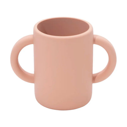 Baby Silicone Feeding Toddler Cups Tableware Child Bottle Learning Drinking Cup With Handle BPA Free Baby Items