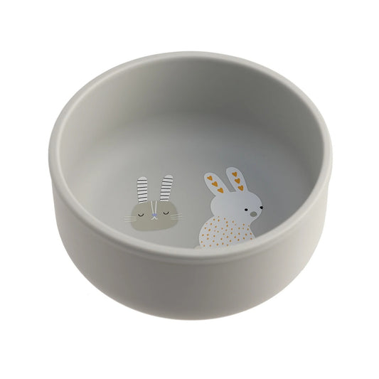 1PCS Baby Silicone Feeding Bowl Cartoon Pattern Baby Dishes Plate BPA Free Food Container Newborn Training Weaning Tableware